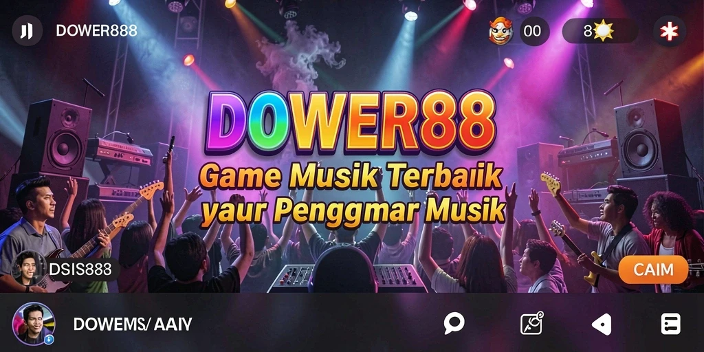 Gameplay interaktif DOWER88 yang memukau dan penuh warna.
