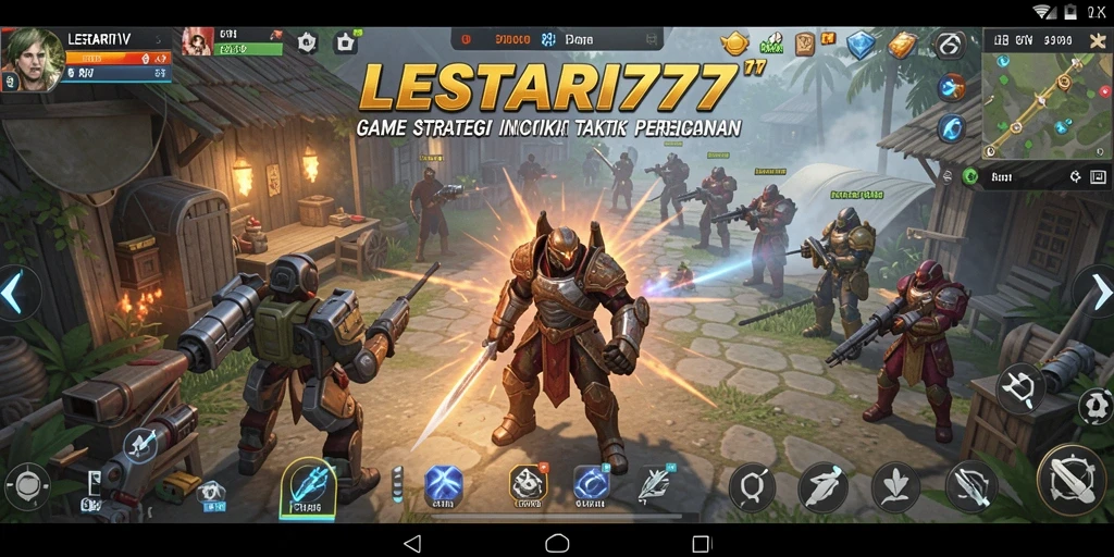 Tampilan gameplay menarik LESTARI777 dengan aksi strategi yang dinamis.