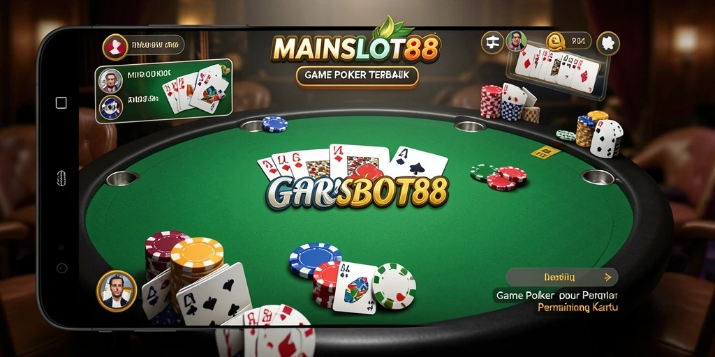 Tampilan gameplay Poker MAINSLOT88 yang seru dan interaktif.