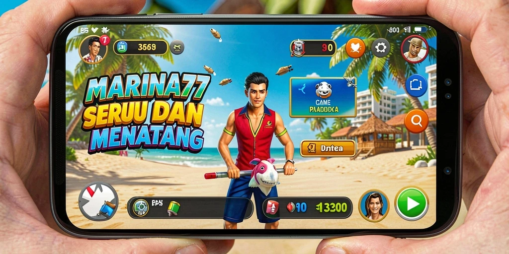 Tampilan gameplay seru di MARINA77 dengan banyak tantangan arcade.