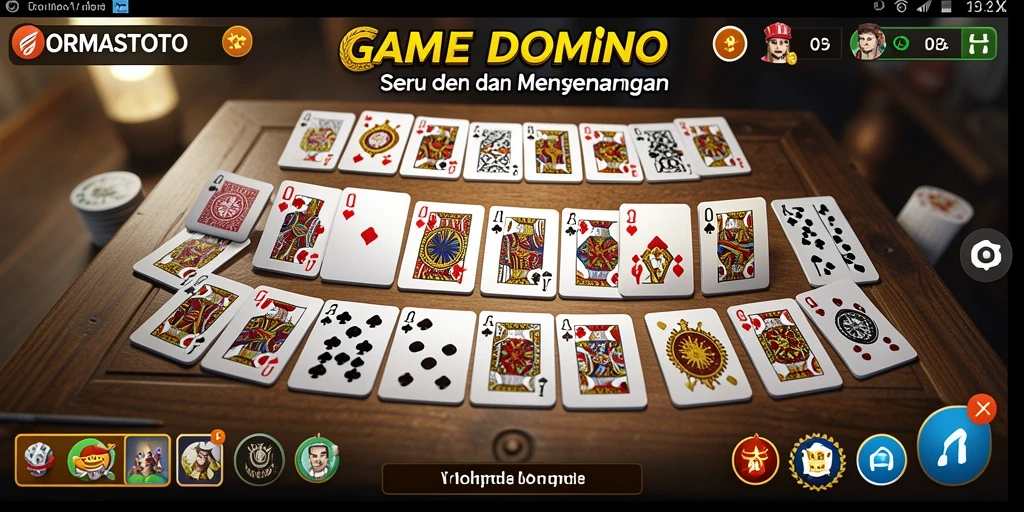 Tampilan gameplay menarik dari ORMASTOTO yang penuh aksi.