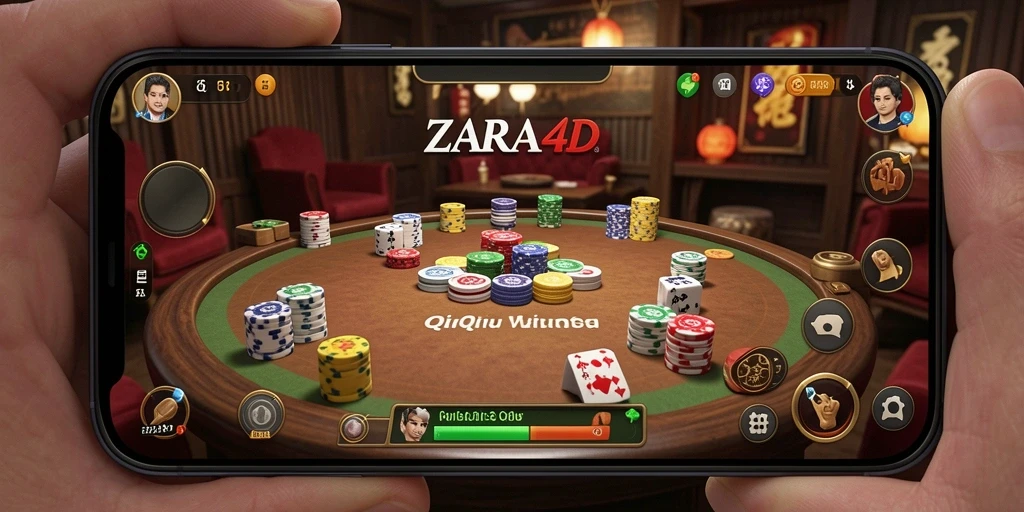 Tampilan gameplay QiuQiu ZARA4D yang menegangkan dan penuh aksi.